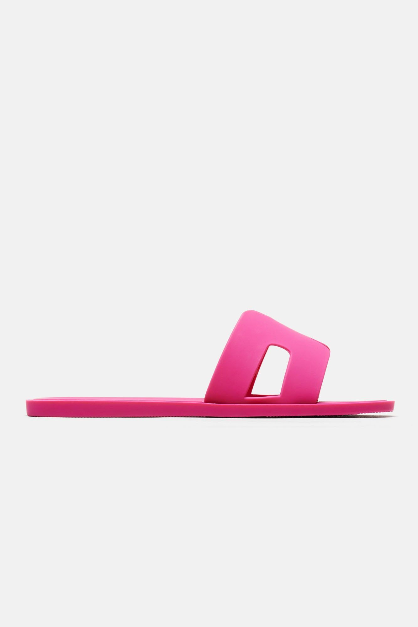 Jackie Flat Sandals - Fuchsia sold by Fashion Nova product image thumbnail 4