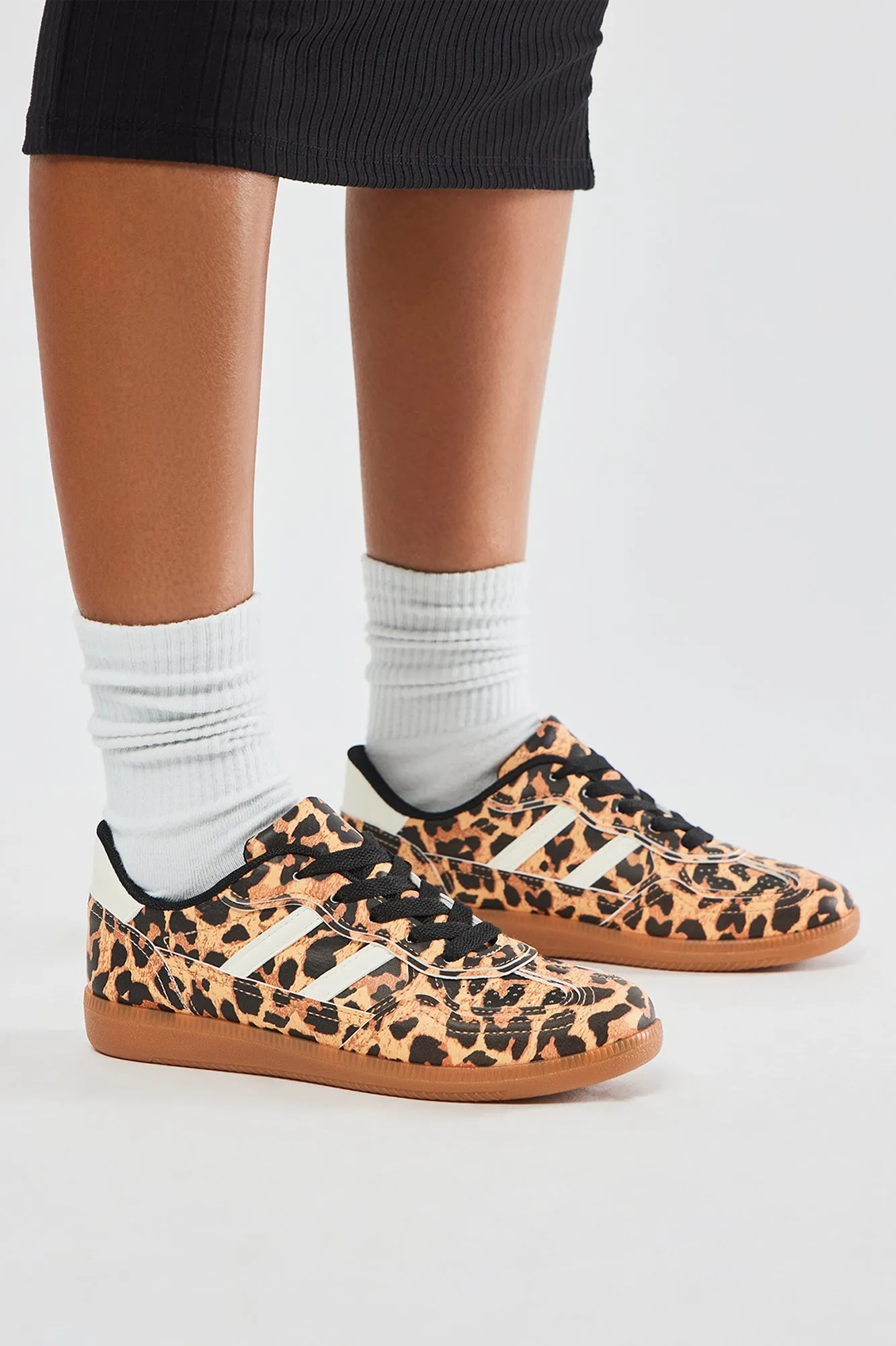 Set The Trend Sneakers - Leopard sold by Fashion Nova product image thumbnail 2