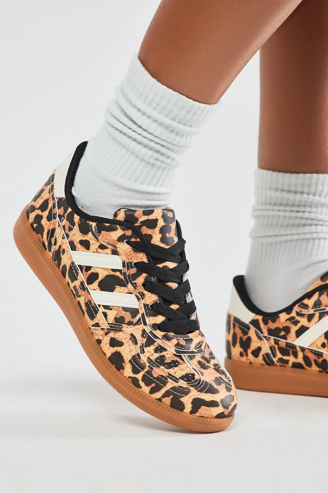 Set The Trend Sneakers - Leopard sold by Fashion Nova product image thumbnail 4
