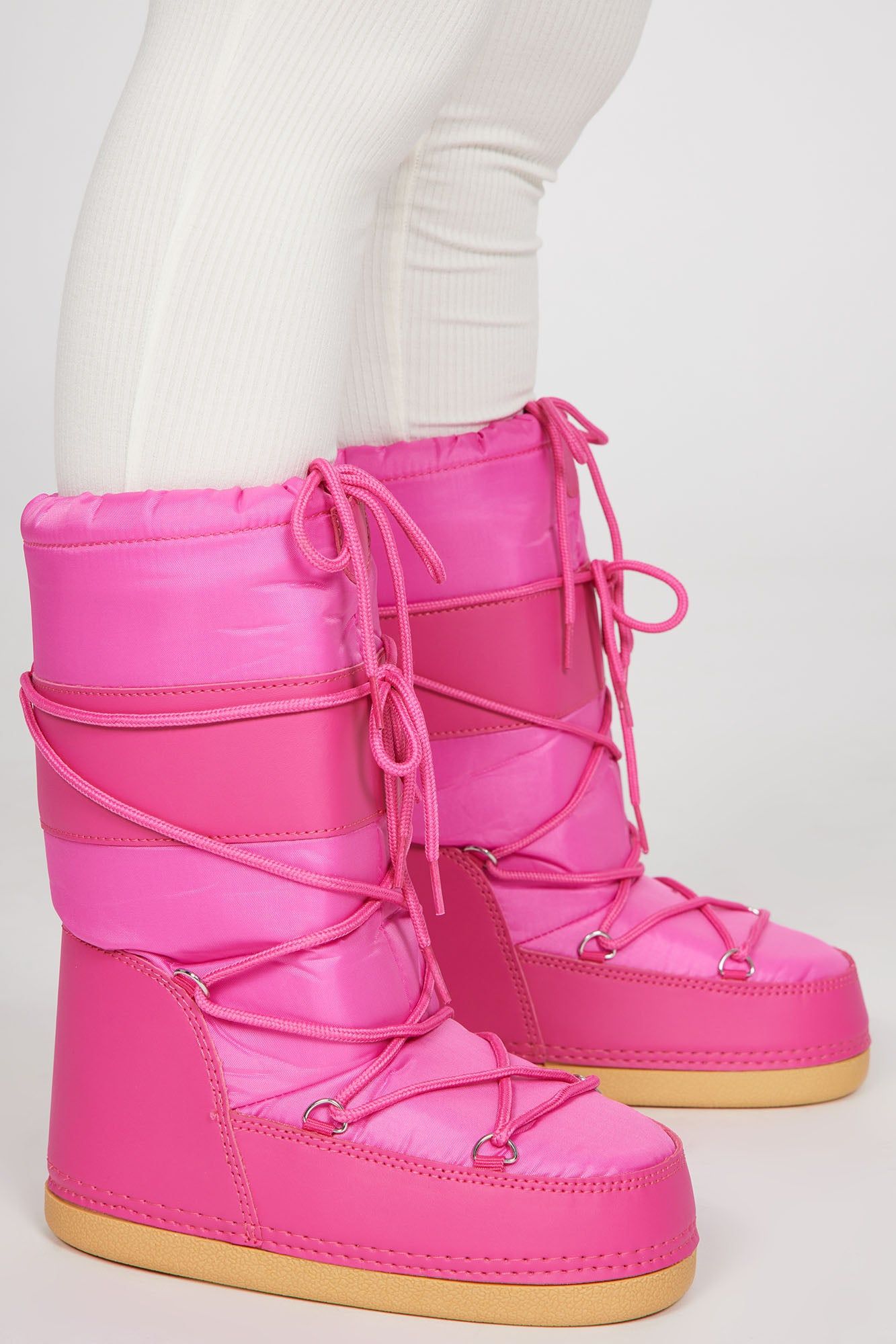 A New Direction Knee High Boots - Fuchsia sold by Fashion Nova product image thumbnail 3