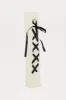 Caught In A Tie Leg Warmers - Ivory/combo sold by Fashion Nova