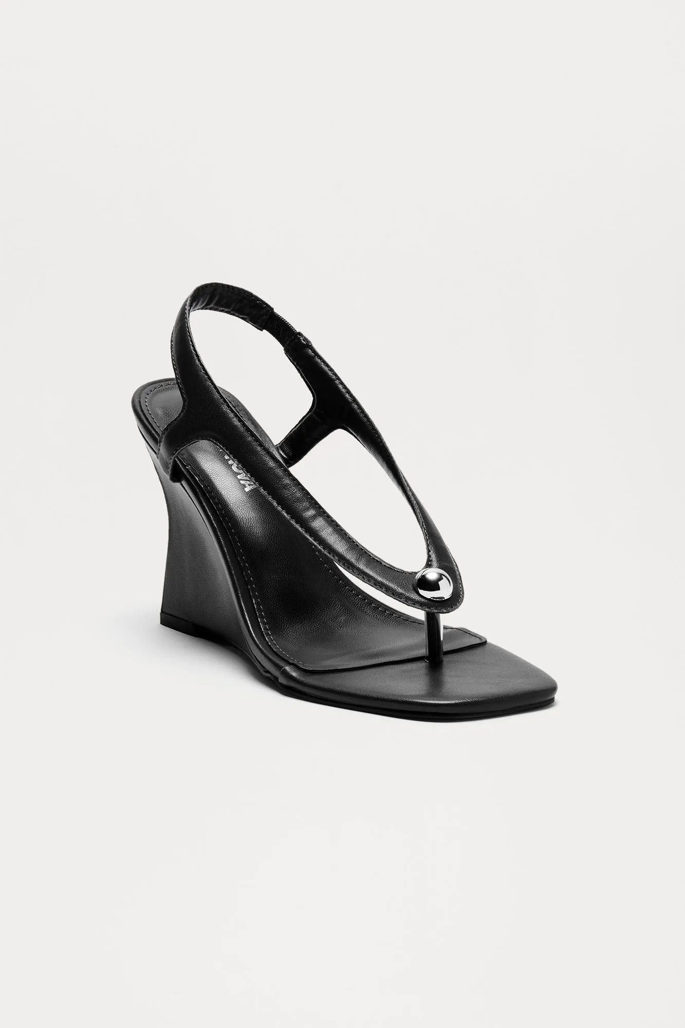 Talyia Wedges - Black sold by Fashion Nova product image thumbnail 3