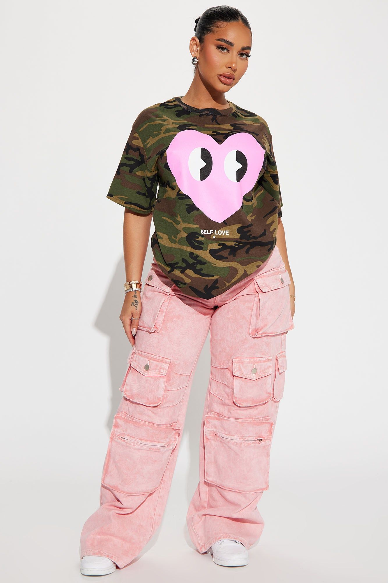 Self Love Camo Tshirt - Camouflage sold by Fashion Nova product image thumbnail 2