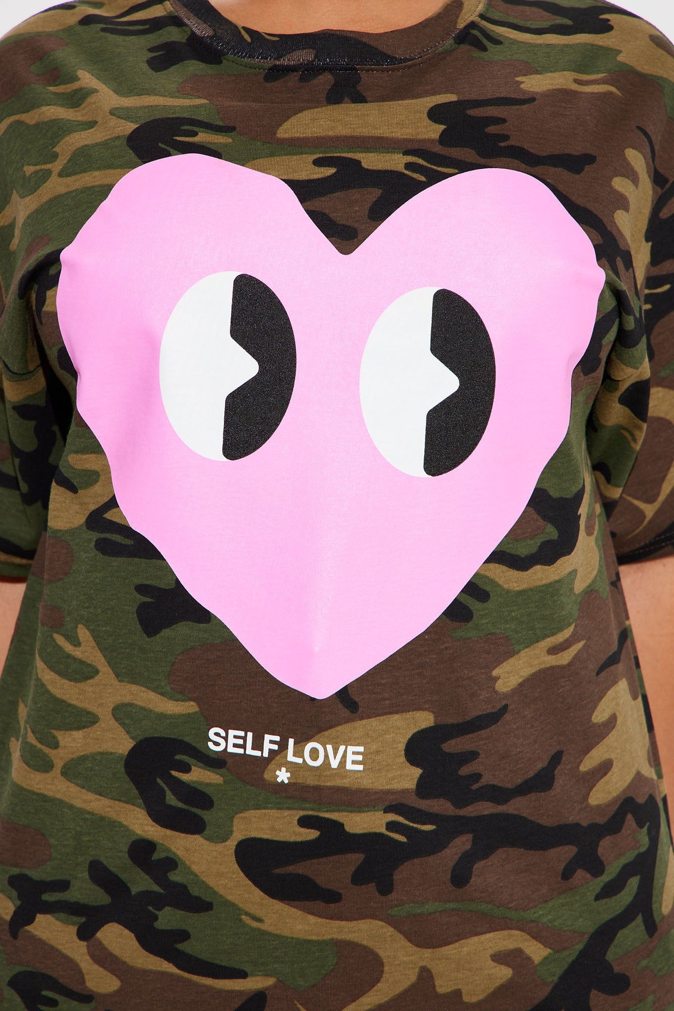 Self Love Camo Tshirt - Camouflage sold by Fashion Nova product image thumbnail 3