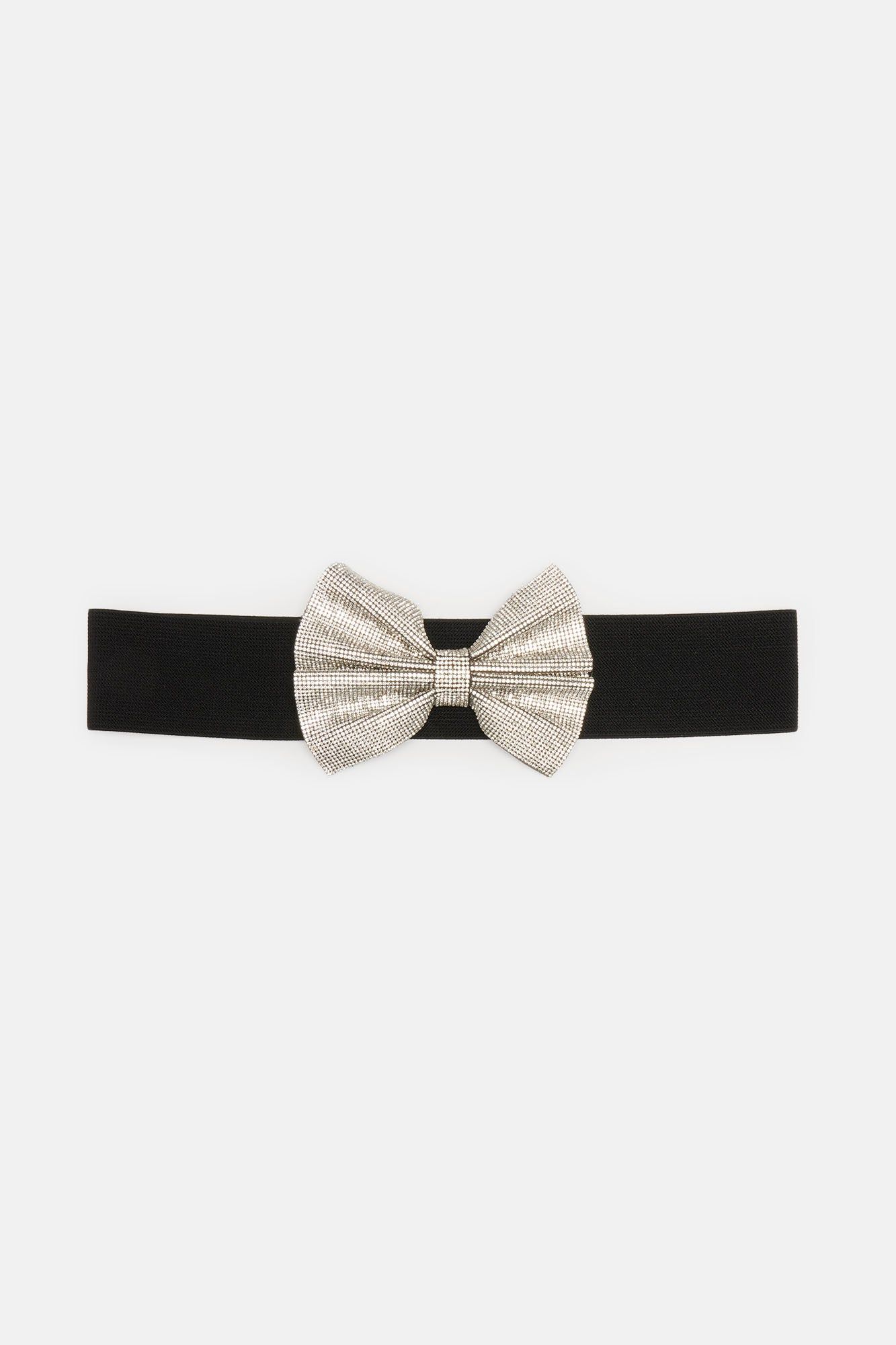 Put A Bow On It Belt - Black/Silver sold by Fashion Nova product image thumbnail 2