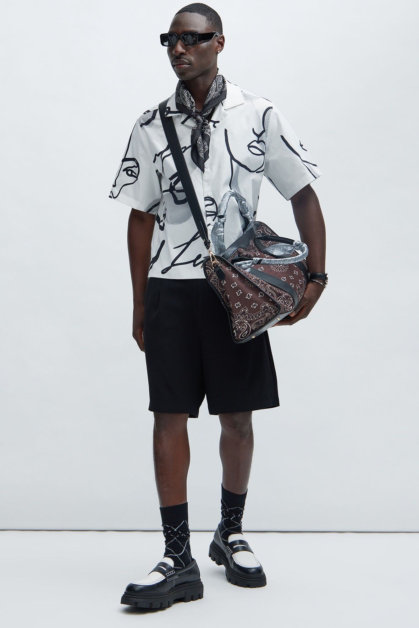 Iris Shirt - White/combo sold by Fashion Nova product image thumbnail 2