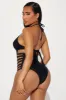 Erin Underwire 1 Piece Swimsuit - Black sold by Fashion Nova