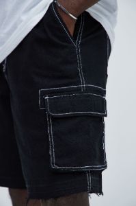 Dawson Cargo Relaxed Shorts - Black sold by Fashion Nova