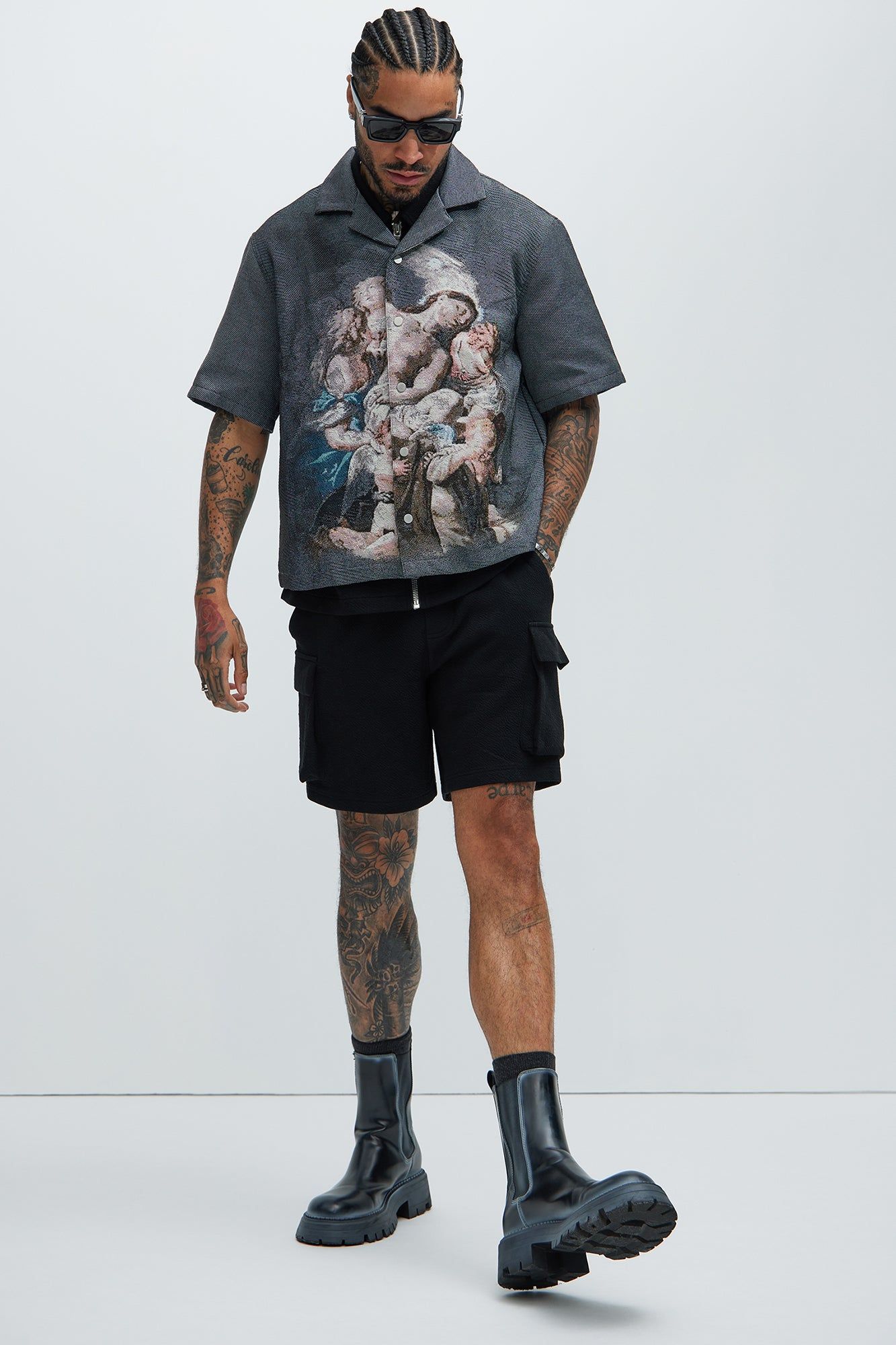 Apollyon Tapestry Shirt - Multi Color sold by Fashion Nova product image thumbnail 2