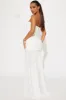 Mary Strapless Drop Waist Maxi Dress - White sold by Fashion Nova