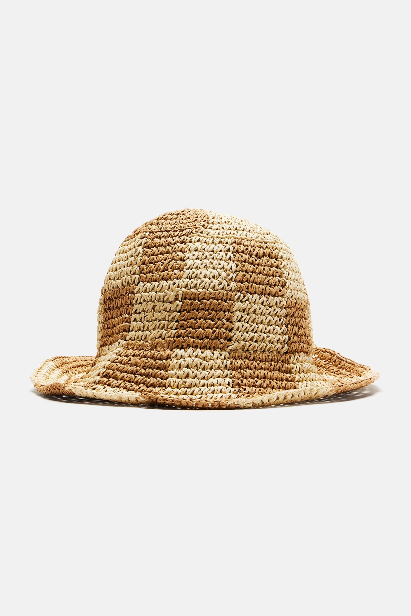 Poolside Cutie Bucket Hat - Natural/Combo sold by Fashion Nova product image thumbnail 3