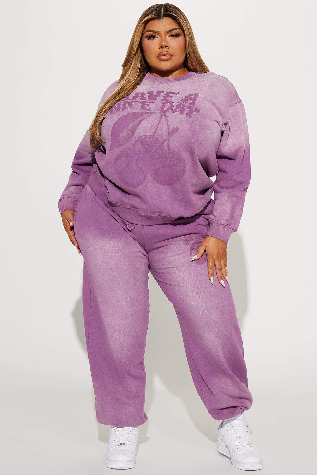 Nicer Days Jogger Set - Purple sold by Fashion Nova product image thumbnail 4