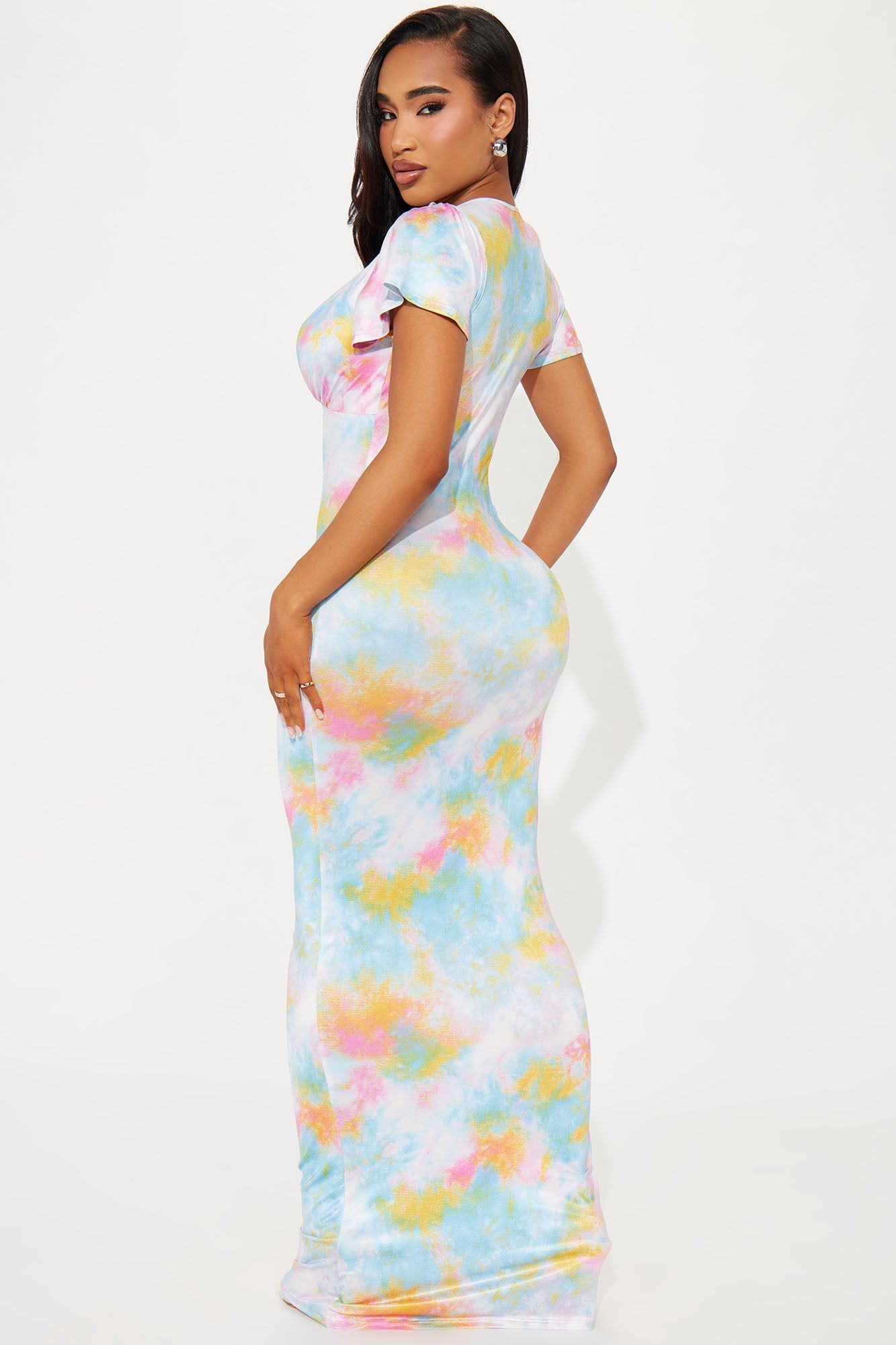 Isn't It Lovely Maxi Dress - Multi Color sold by Fashion Nova product image thumbnail 3