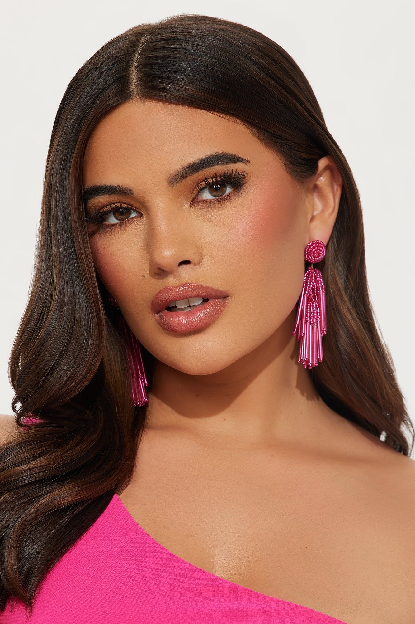 Bead The Rest Earrings - Pink sold by Fashion Nova product image thumbnail 2