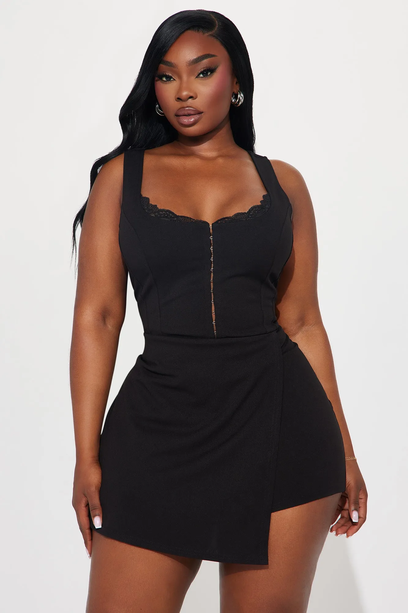 Feel My Needs Romper - Black sold by Fashion Nova product image thumbnail 5
