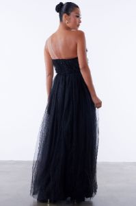 Dahlia Tulle Gown - Black sold by Fashion Nova