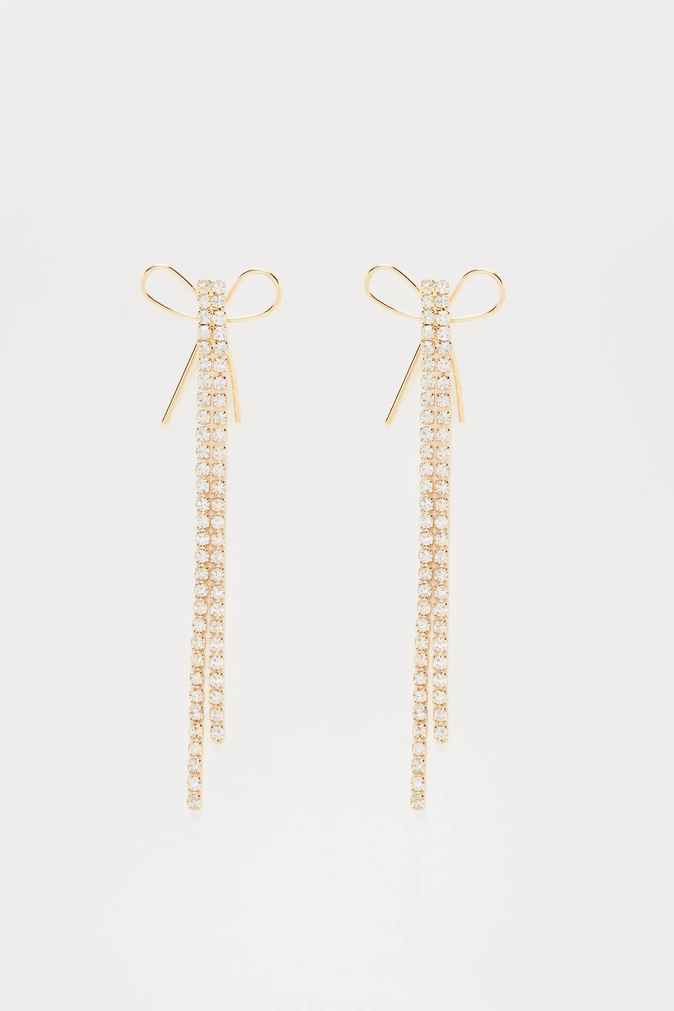 Bows Aside Earrings - Gold sold by Fashion Nova product image thumbnail 3