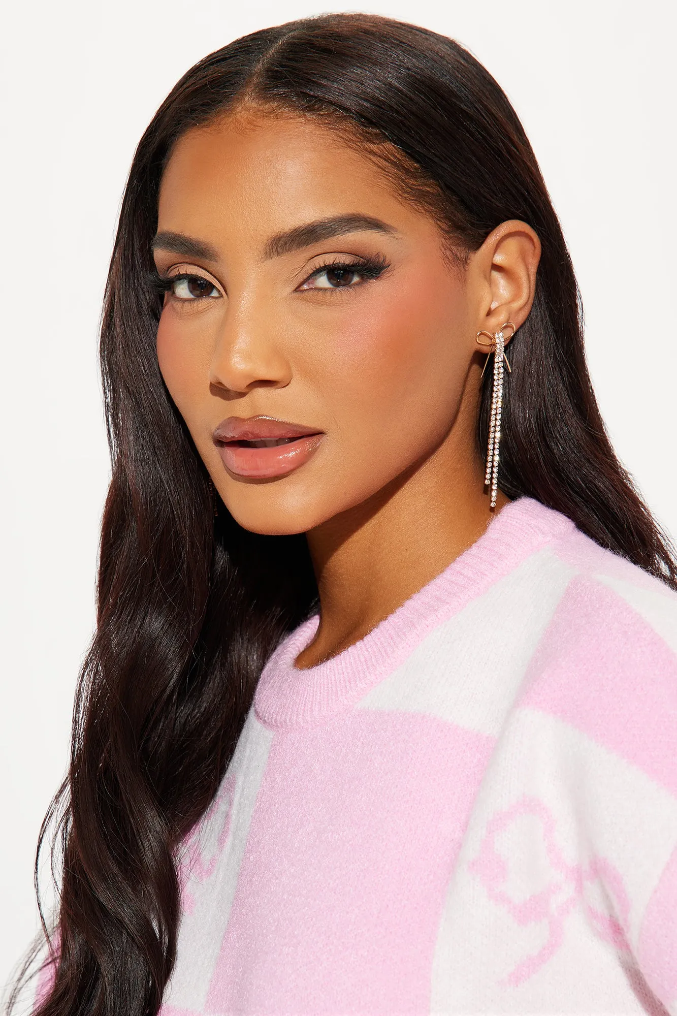 Bows Aside Earrings - Gold sold by Fashion Nova product image thumbnail 2