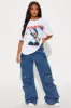 Monaco Yacht Club Oversized Tee - White sold by Fashion Nova