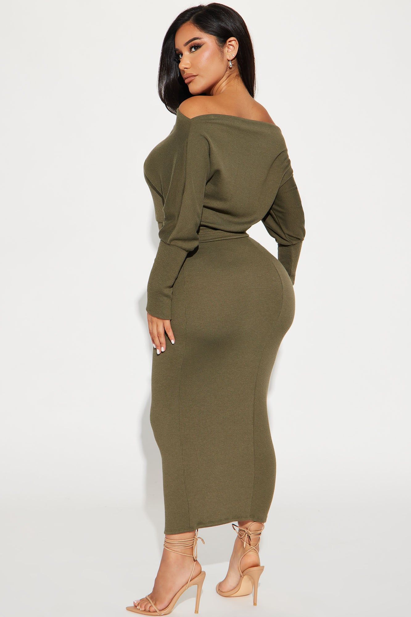 Camilla Sweater Skirt Set - Olive sold by Fashion Nova product image thumbnail 3