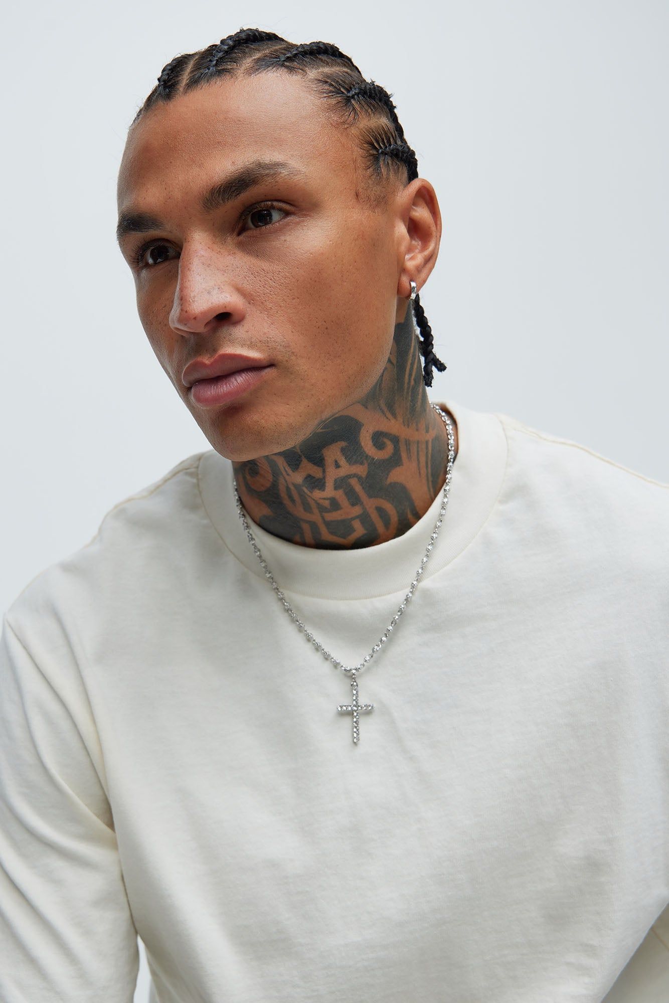 Glory Days Iced Out Necklace - Silver sold by Fashion Nova product image thumbnail 2