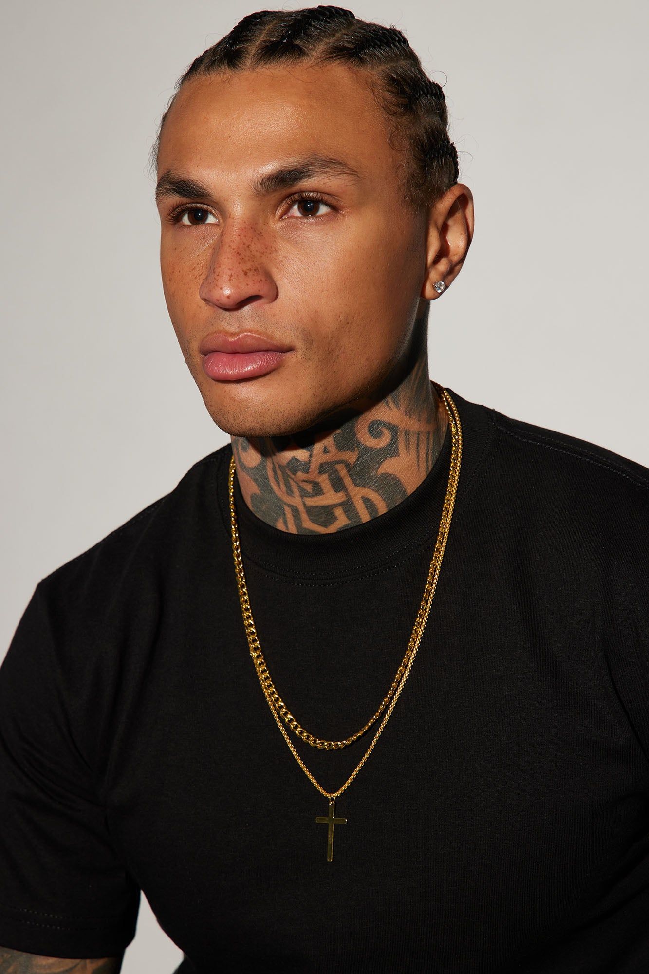 Judgement Time 2 Piece Chain Necklace - Gold sold by Fashion Nova product image thumbnail 2