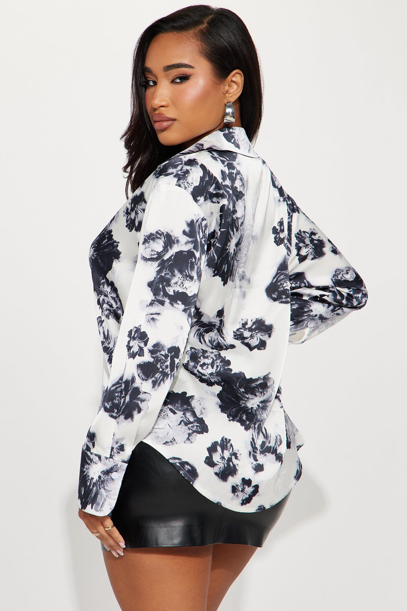 Off Duty Shirt - Ivory/combo sold by Fashion Nova product image thumbnail 3