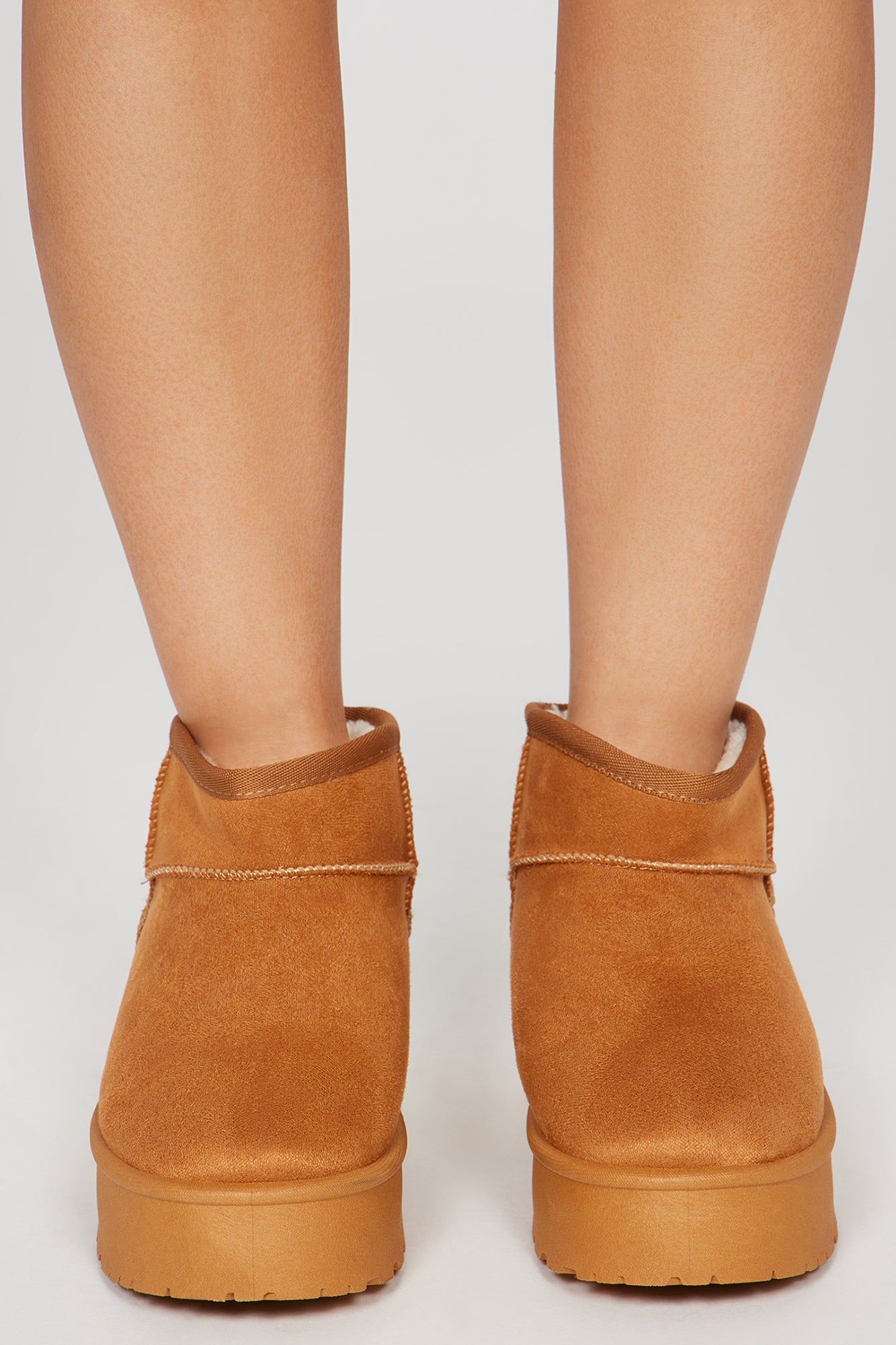 Everly Ankle Booties - Cognac sold by Fashion Nova product image thumbnail 2