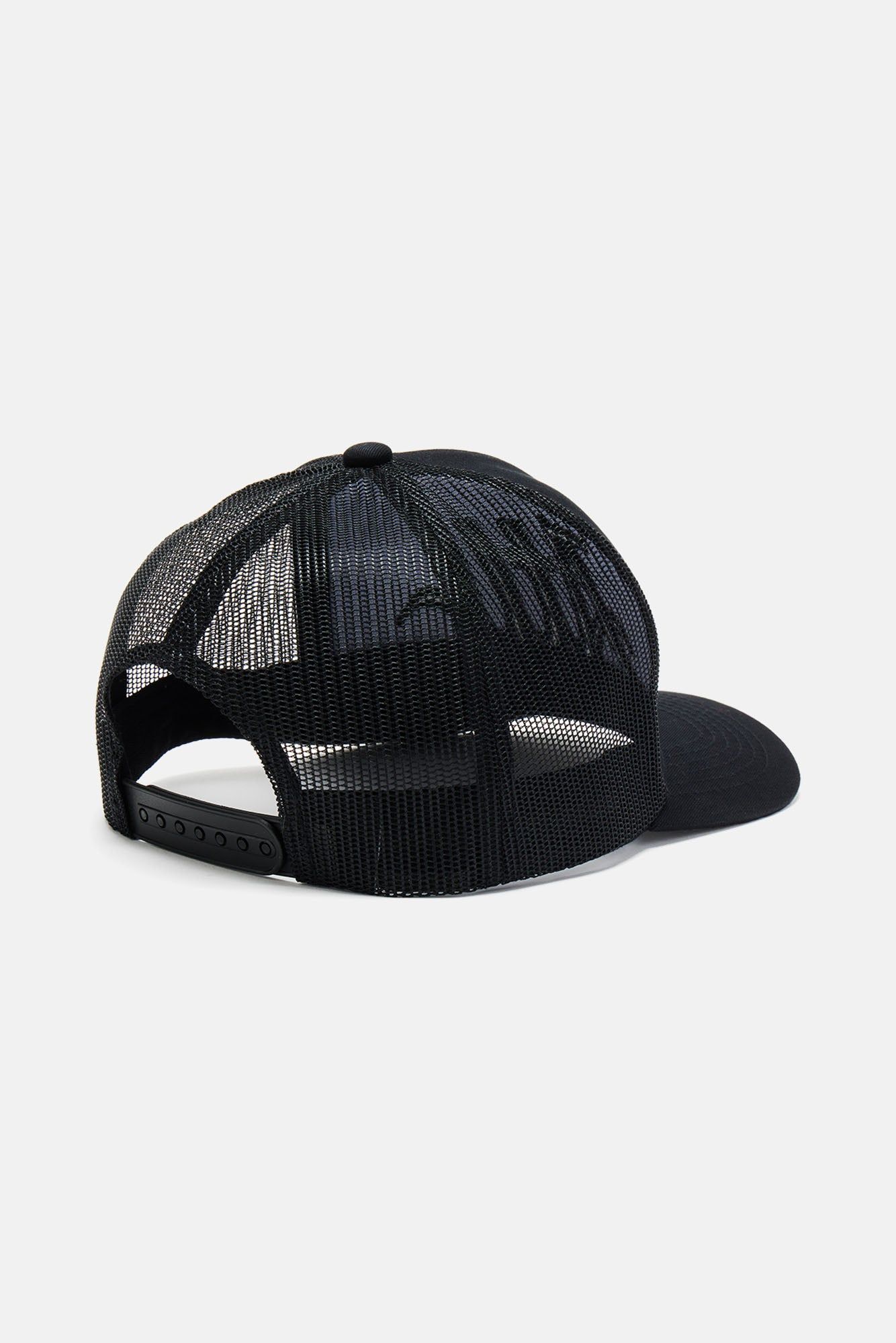 Atlanta Twill Trucker Hat - Black/Black sold by Fashion Nova product image thumbnail 3