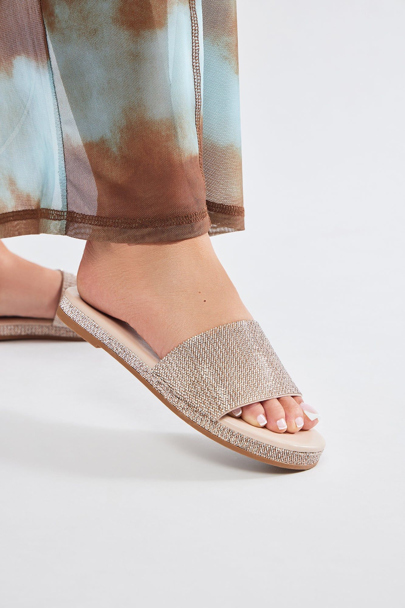 Out Of Touch Sandals - Nude sold by Fashion Nova product image thumbnail 2