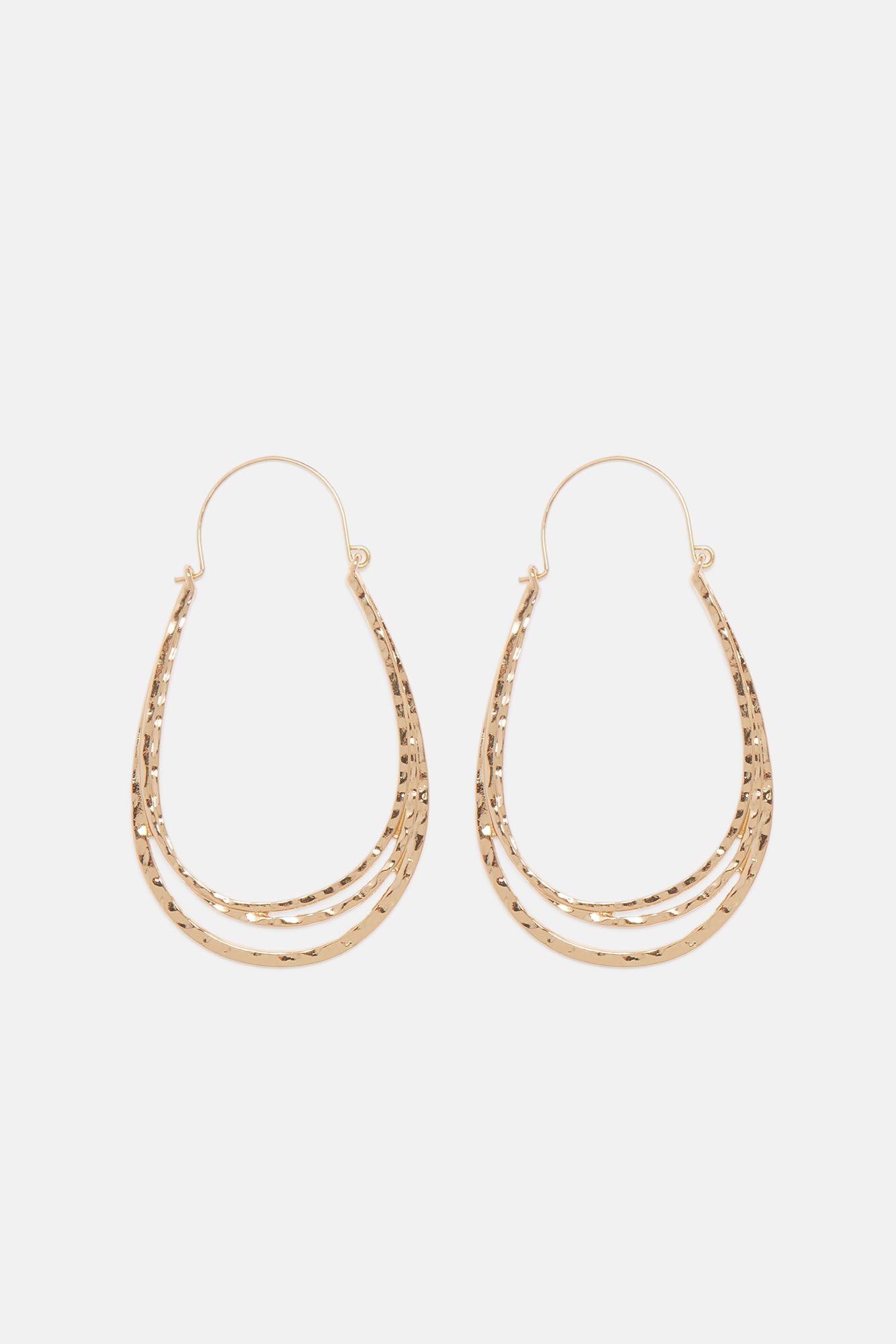 Beautiful Night Out Drop Earrings - Gold sold by Fashion Nova product image thumbnail 3