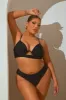 Charleigh Underwire 2 Piece Bikini - Black sold by Fashion Nova