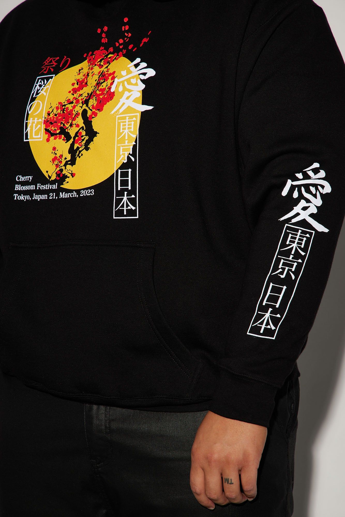 Cherry Blossom Fest Hoodie - Black sold by Fashion Nova product image thumbnail 3