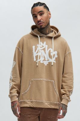 Cash King Oversized Hoodie - Sand sold by Fashion Nova