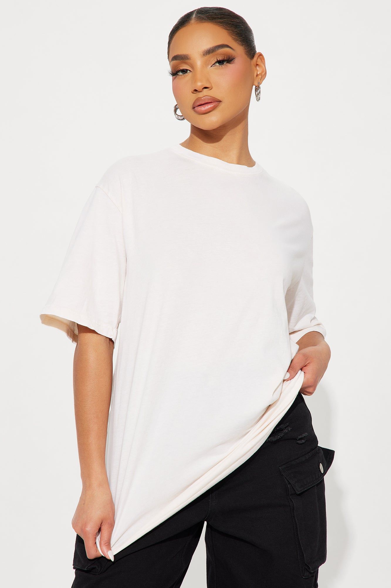 We All Know Someone Tee - Ivory/combo sold by Fashion Nova product image thumbnail 4