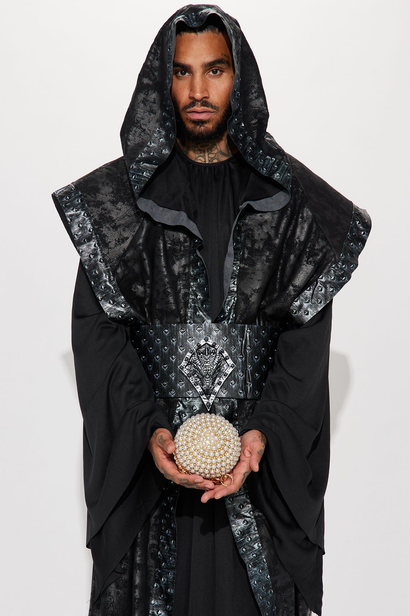 Dark Wizard 3 Piece Costume Set - Black sold by Fashion Nova product image thumbnail 2