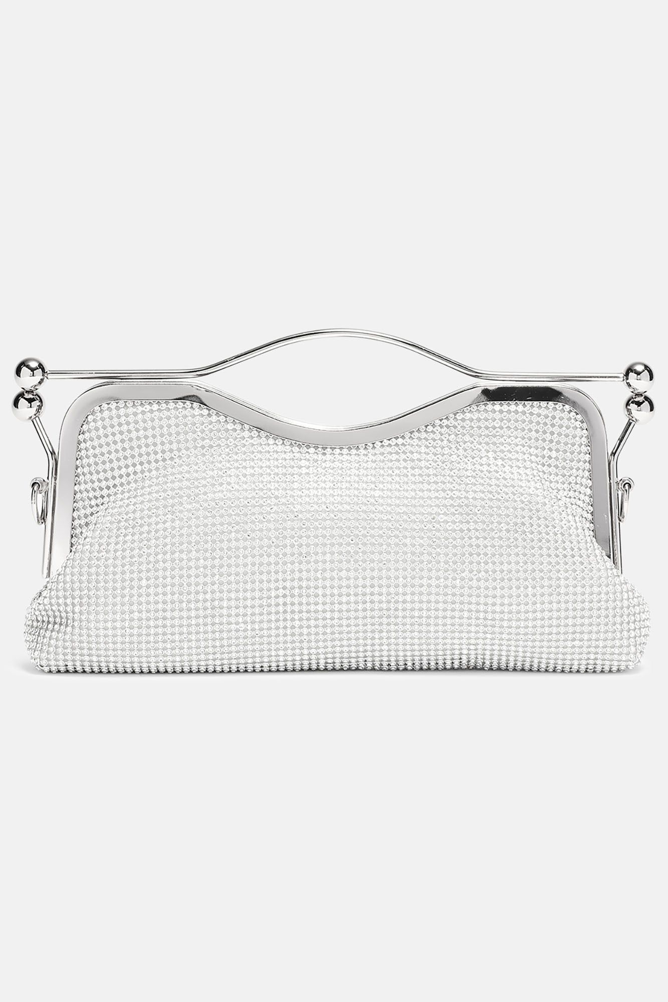 Runway Moment Clutch - Silver sold by Fashion Nova product image thumbnail 2