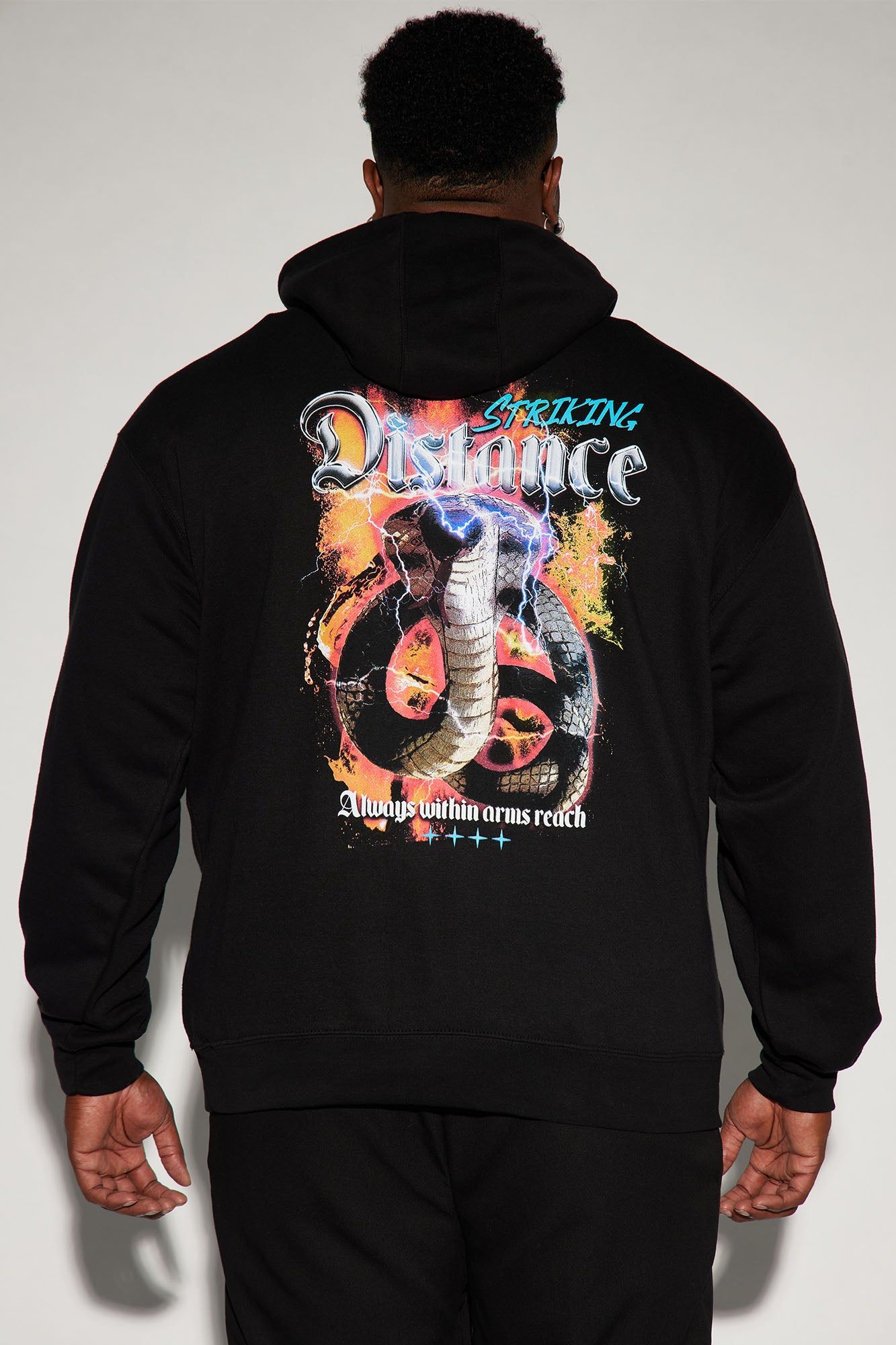 Striking Distance Hoodie - Black sold by Fashion Nova product image thumbnail 4