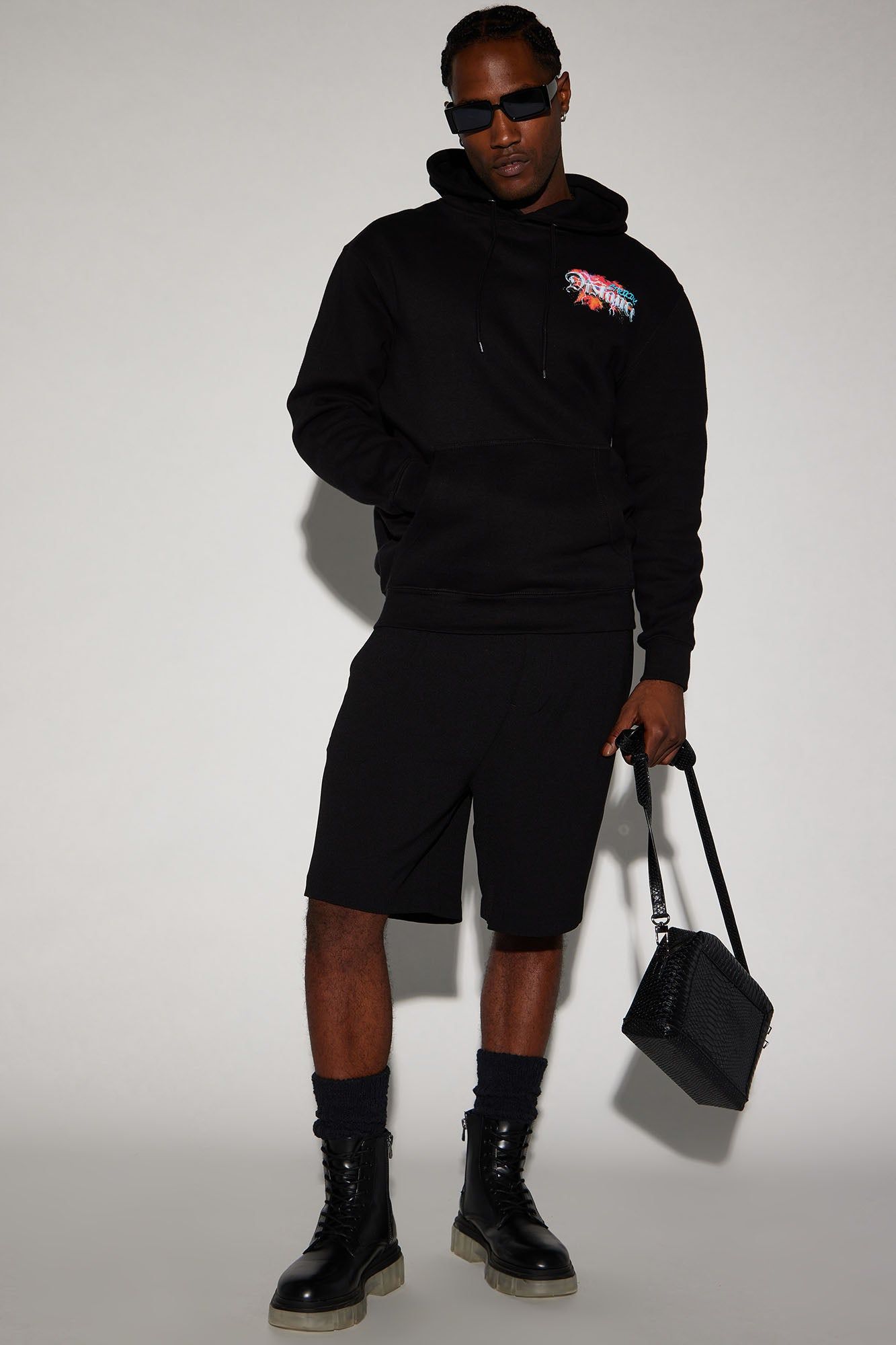 Striking Distance Hoodie - Black sold by Fashion Nova product image thumbnail 2