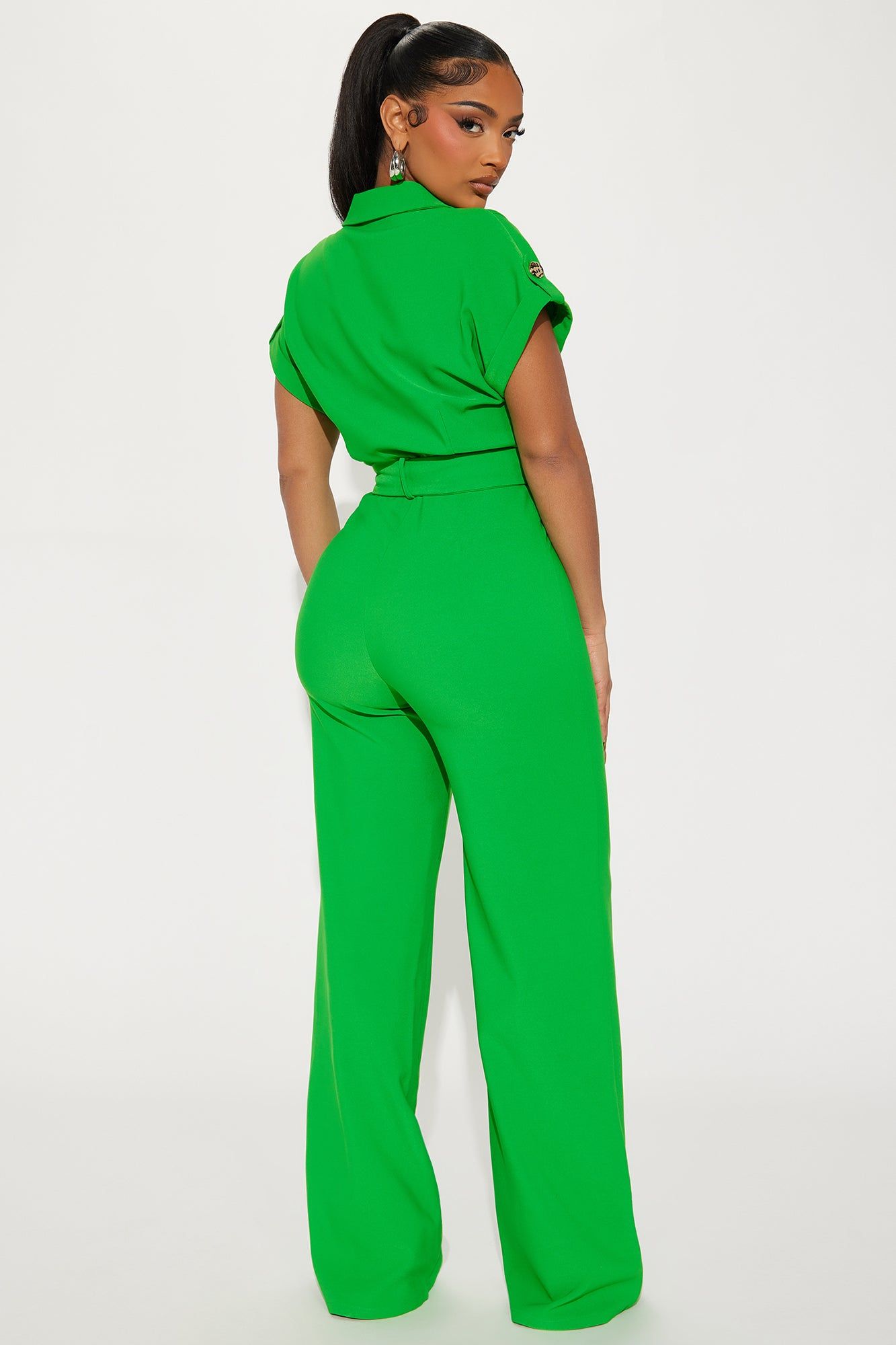 Fall For You Jumpsuit - Green sold by Fashion Nova product image thumbnail 4