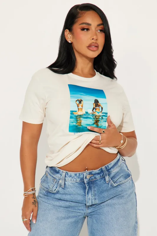 Board Meeting Graphic Tee - Off White sold by Fashion Nova