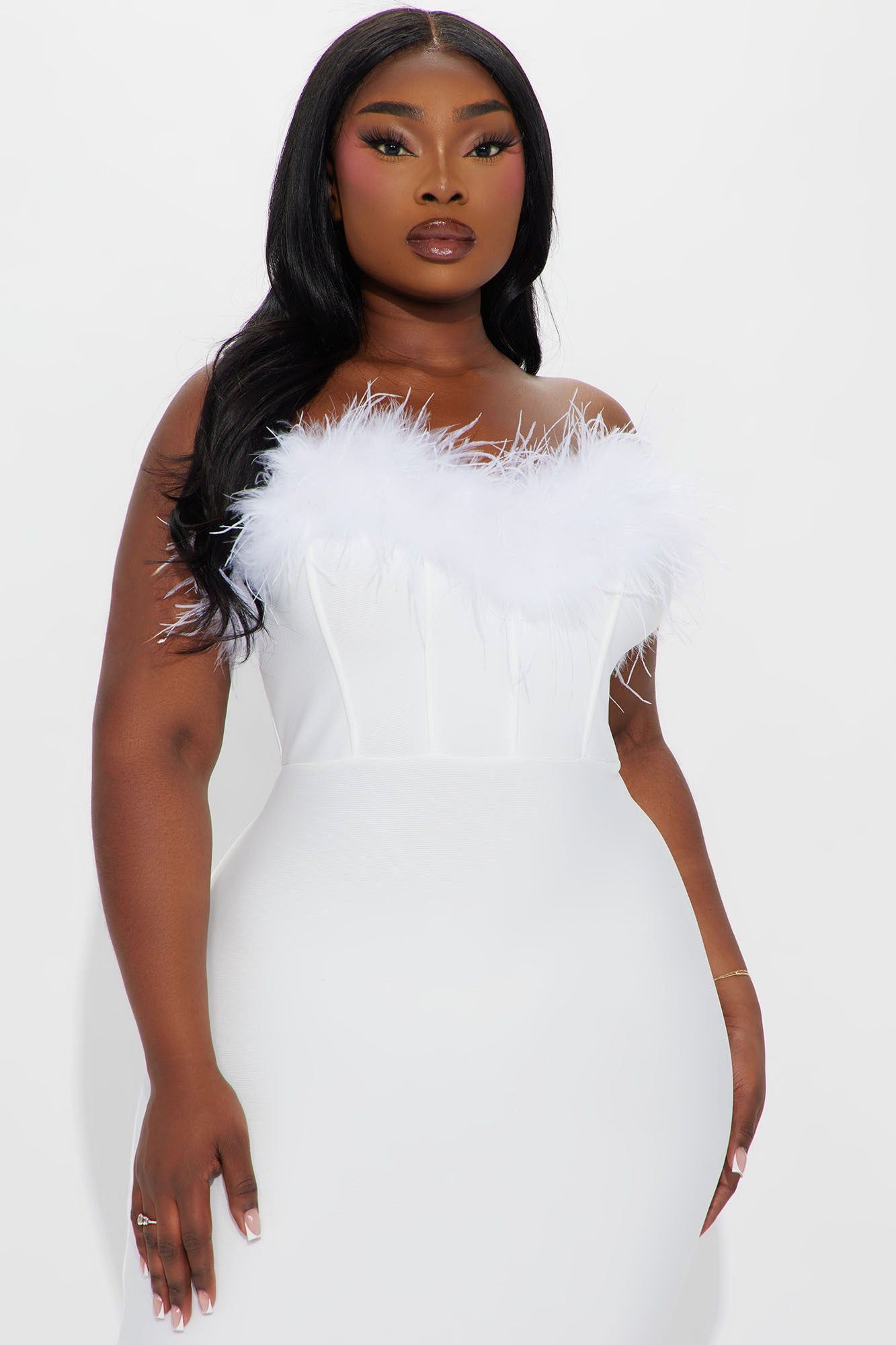Bridget Bandage Maxi Dress - White sold by Fashion Nova product image thumbnail 5
