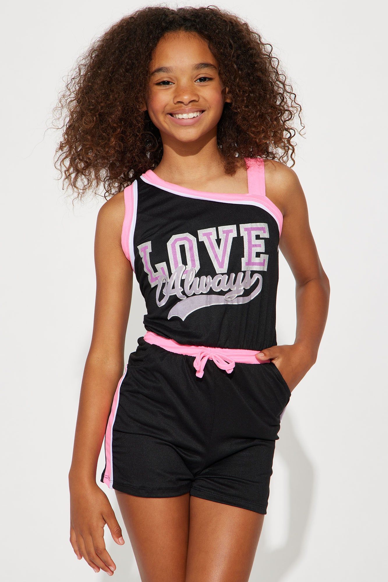 Mini Love AlwaysYummy Knit Romper - Black sold by Fashion Nova product image thumbnail 2