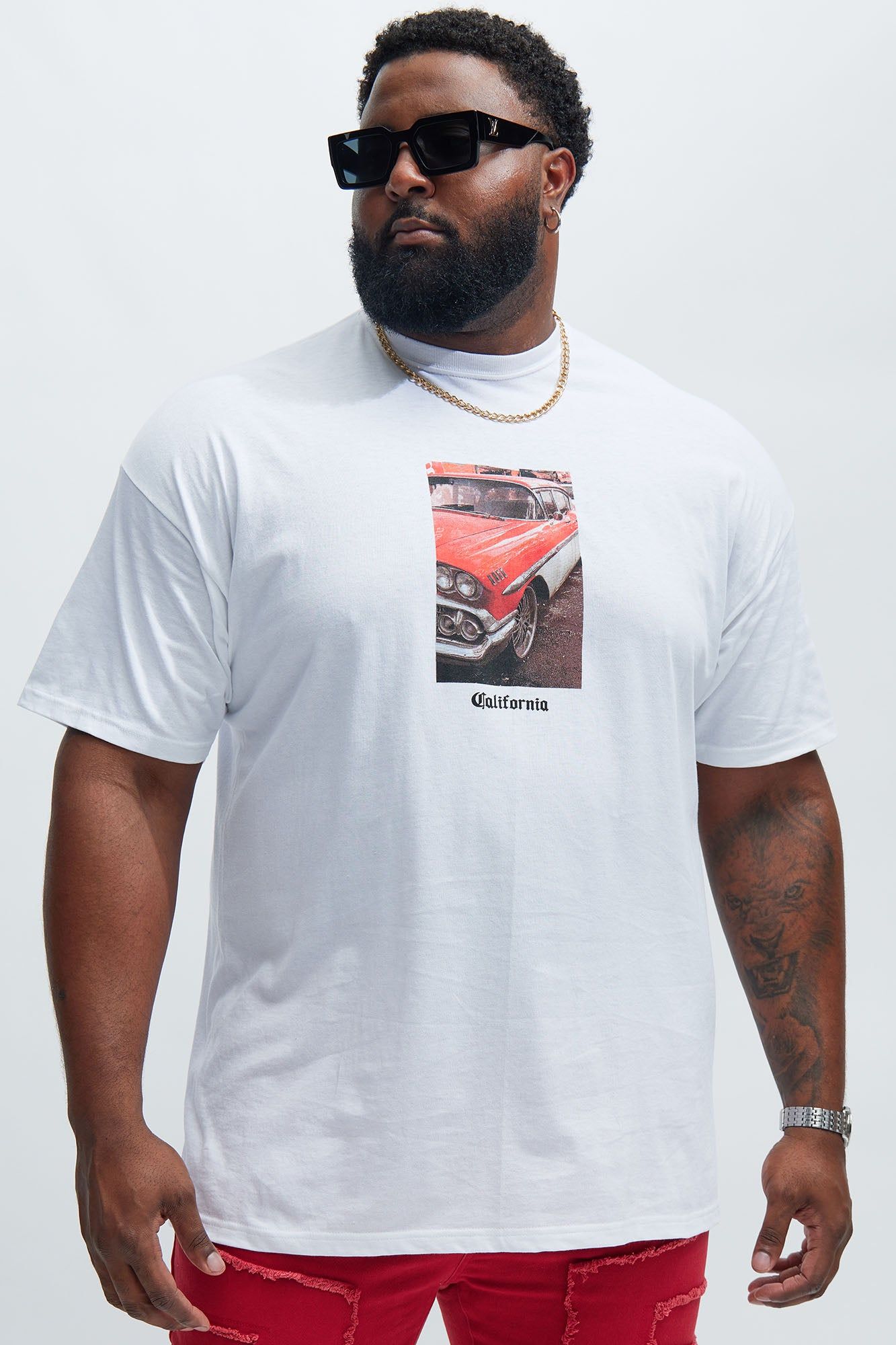 Cali Cruiser Short Sleeve Tee - White sold by Fashion Nova product image thumbnail 4