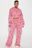Faith In Me Cropped Hoodie - Pink sold by Fashion Nova