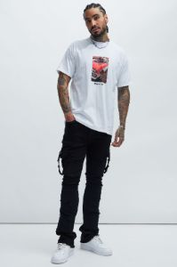 Cali Cruiser Short Sleeve Tee - White sold by Fashion Nova