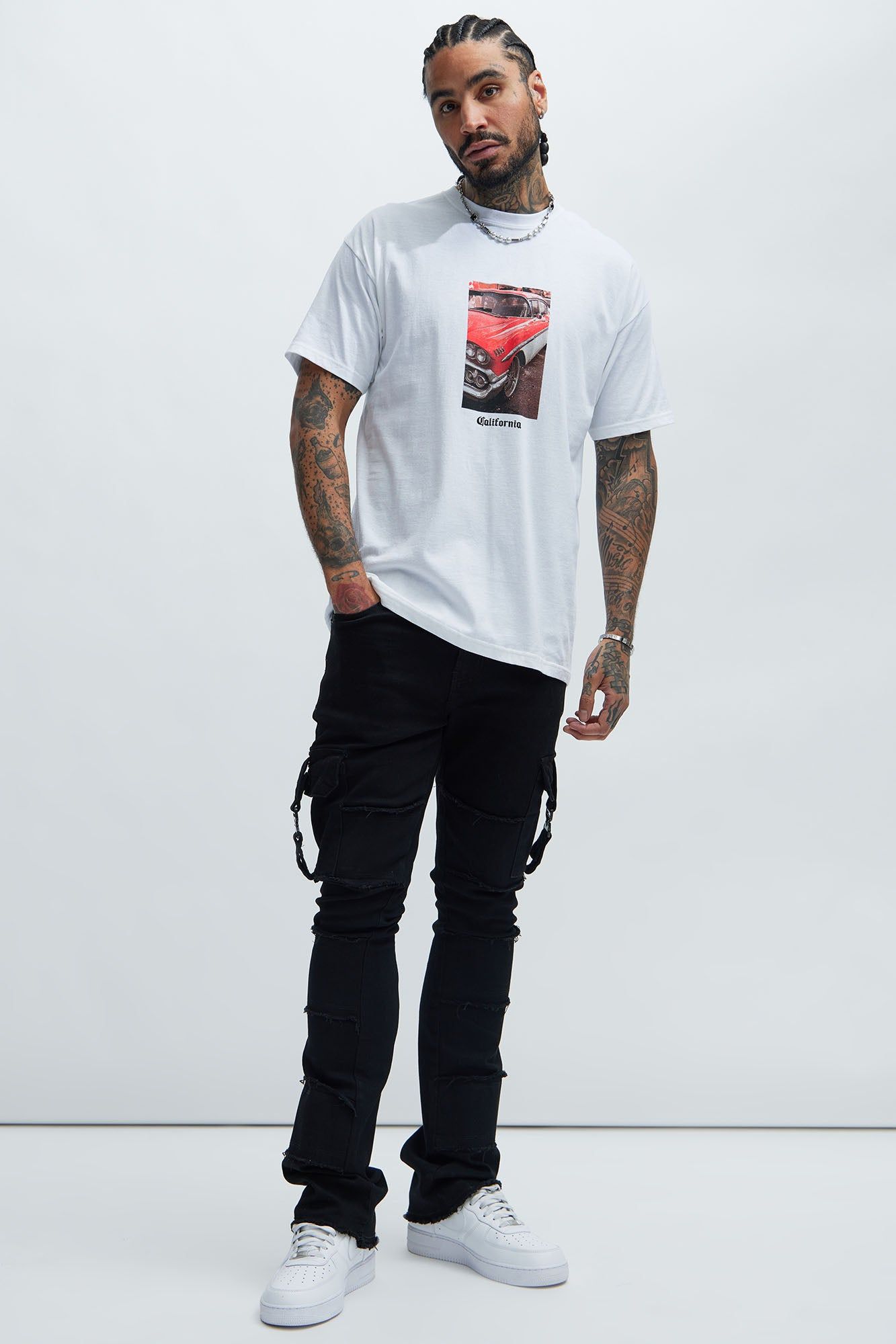 Cali Cruiser Short Sleeve Tee - White sold by Fashion Nova product image thumbnail 2