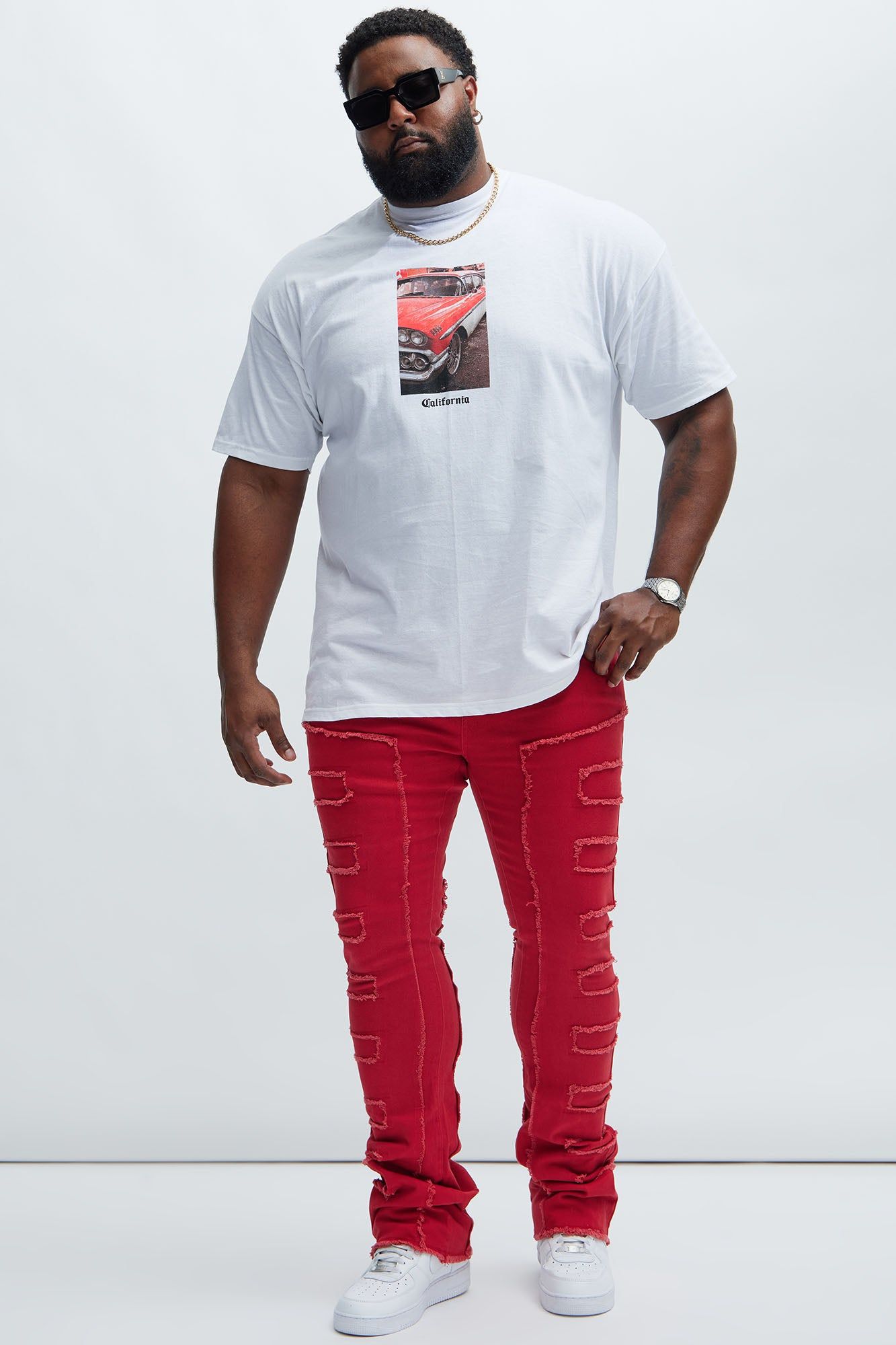 Cali Cruiser Short Sleeve Tee - White sold by Fashion Nova product image thumbnail 5