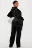 OG Cutie Soft Velour Pant Set - Black sold by Fashion Nova