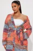 Making Magic Color Block Cardigan - Multi Color sold by Fashion Nova